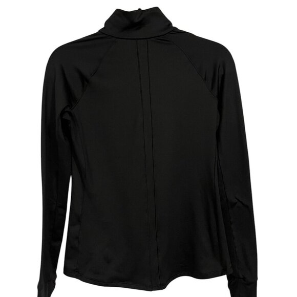 Women’s Under Armour Black Heat Gear Long Sleeve Half Zip Heat Gear Size: SM - Picture 4 of 5